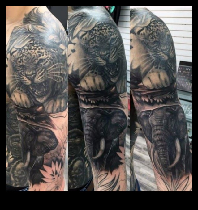 Savvaļas tinte: izpētiet dzīvnieku tetovējumu džungļus