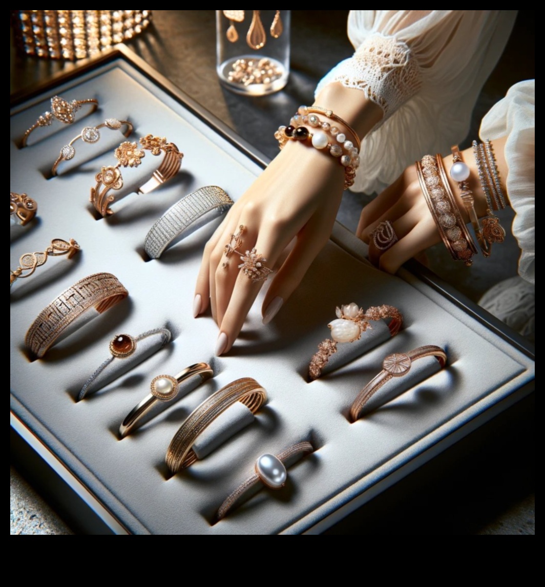 Pārpilnība: ieejiet elegancē ar satriecošām rokassprādzēm