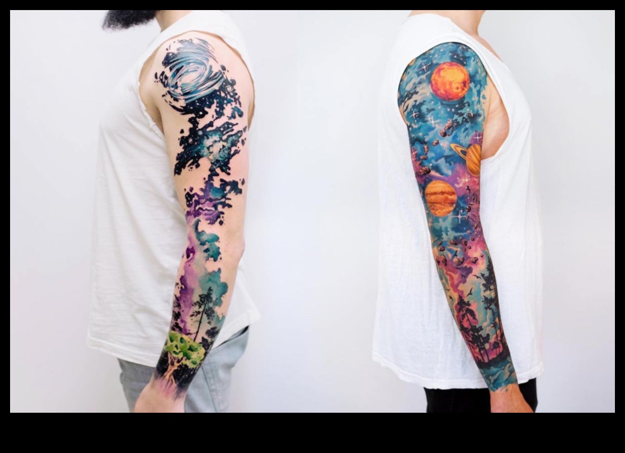 Treknrakstā izteicieni: The Allure of Statement Arm Ink