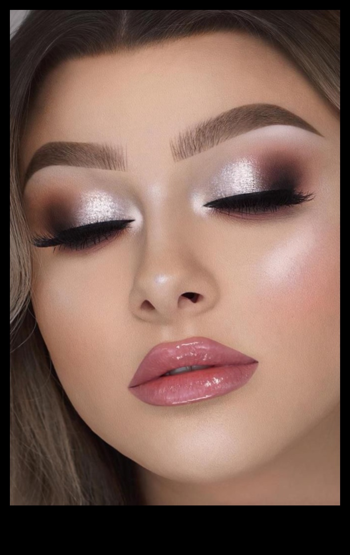 Glam un Glitterati: Navigācija mirdzuma pasaulē grima stilos