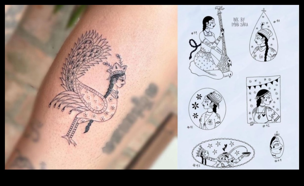 Kultūras audekli: dažādi tetovējumu modeļi pāri robežām