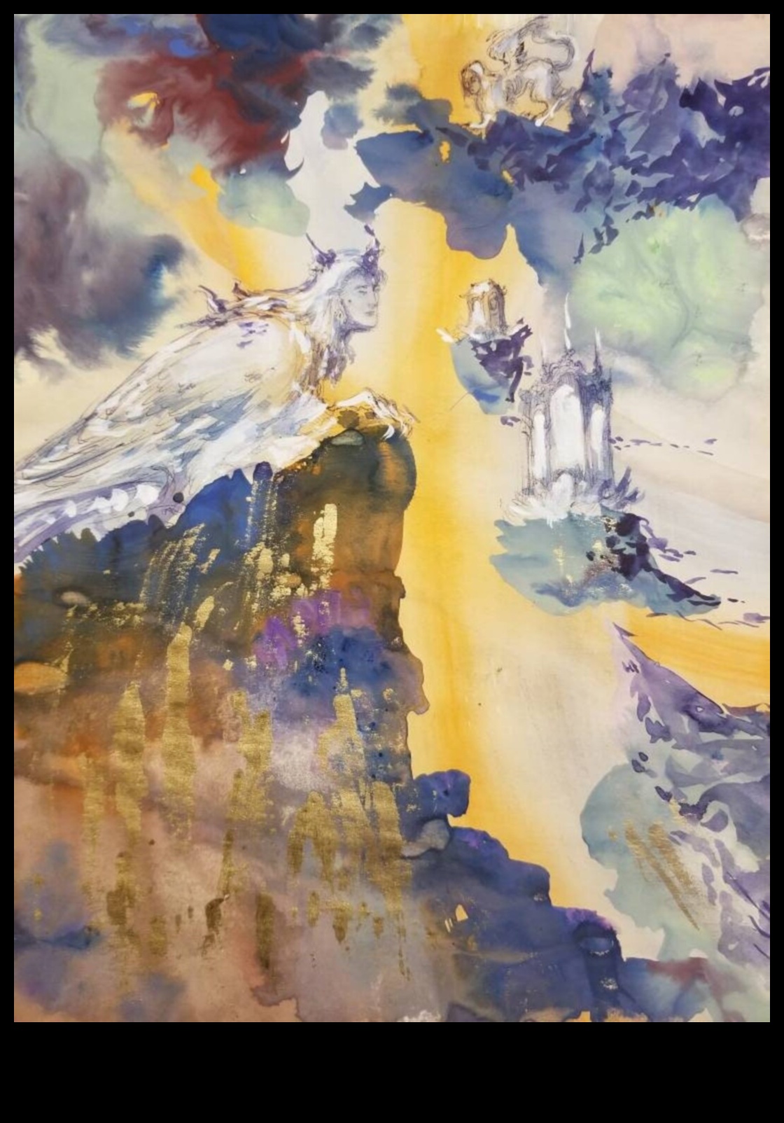 Ēteriski triepieni: izbaudiet akvareļu tintes burvību