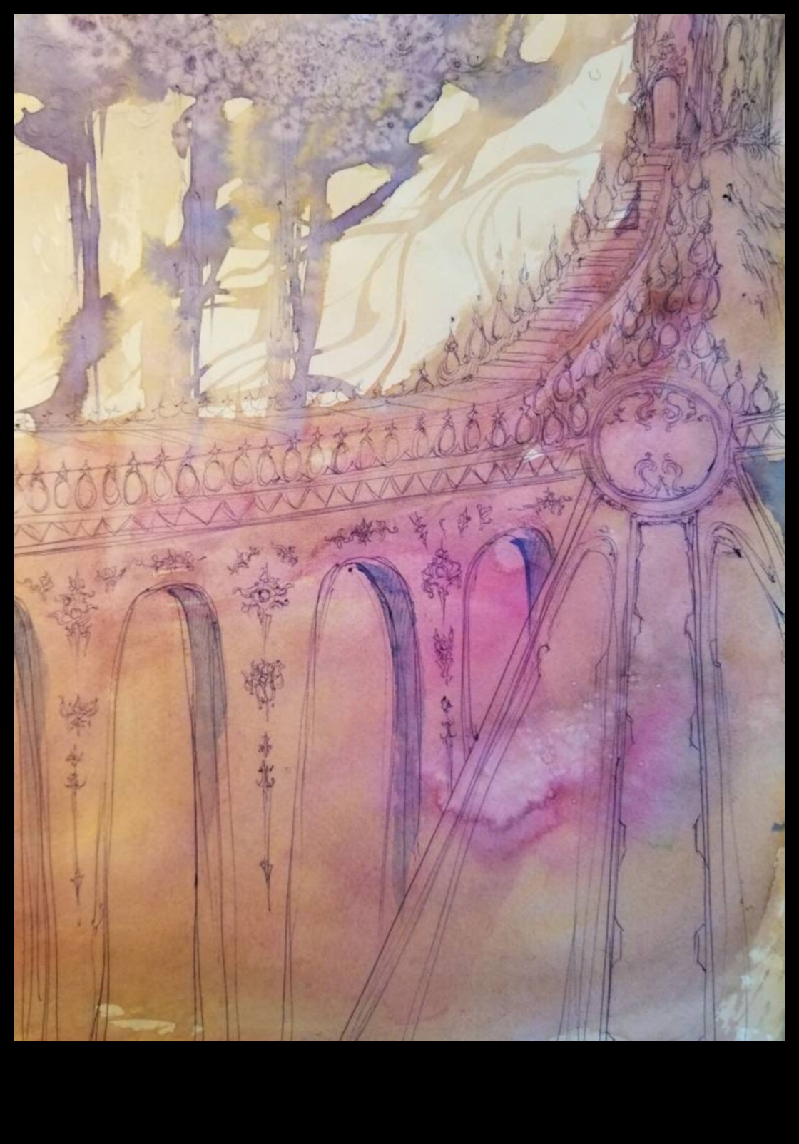 Ēteriski triepieni: izbaudiet akvareļu tintes burvību