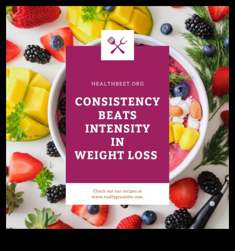 Konsekvences nozīme jūsu svara zaudēšanas diētā