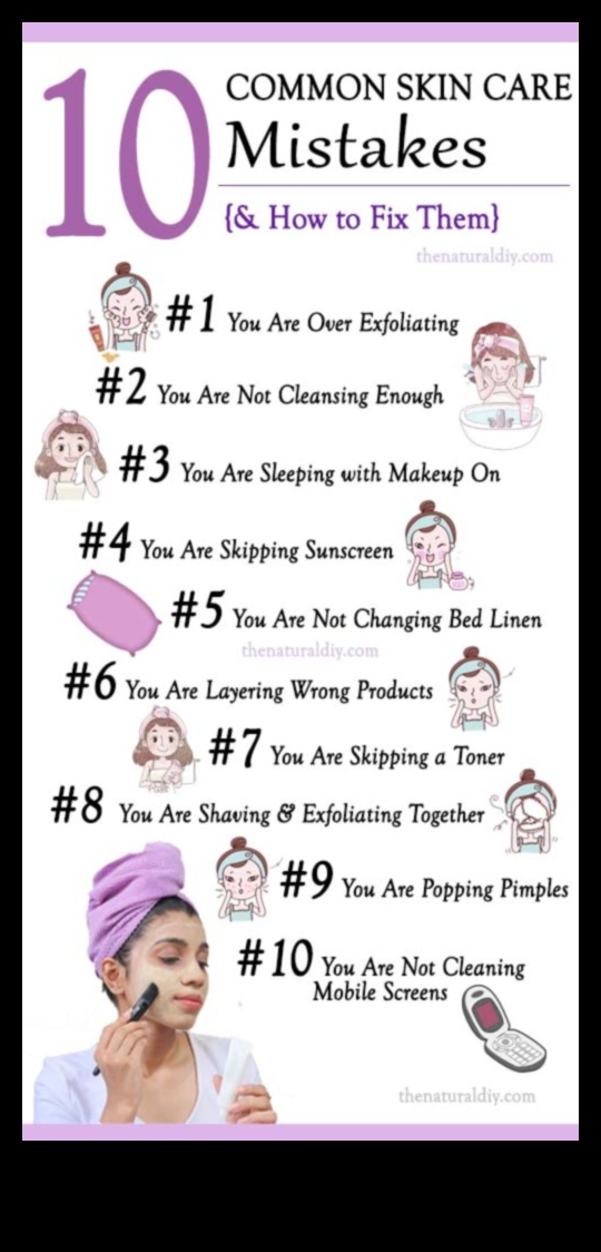 Vai jūsu ādas kopšanas rutīnai kaut kā trūkst? Bieži sastopamo kļūmju noteikšana