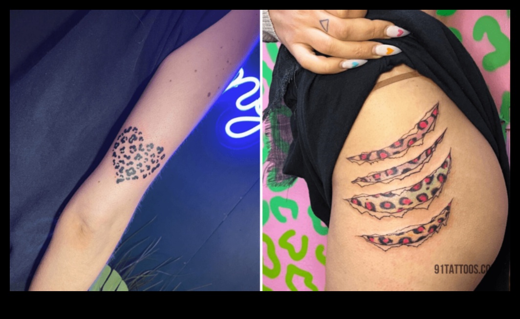 Tintes iespaidi: paceliet stilu ar drosmīgiem kāju tetovējumiem