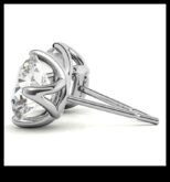 Eleganta vienkāršība un mūžīga krāšņums izmantojot klasiskām dārgakmeņiem