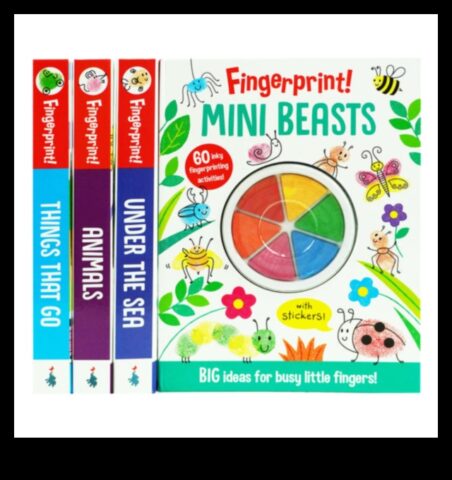 Fingertip Fantasia Miniatūru tintes stāstījumu izgudrojums angļu valodā