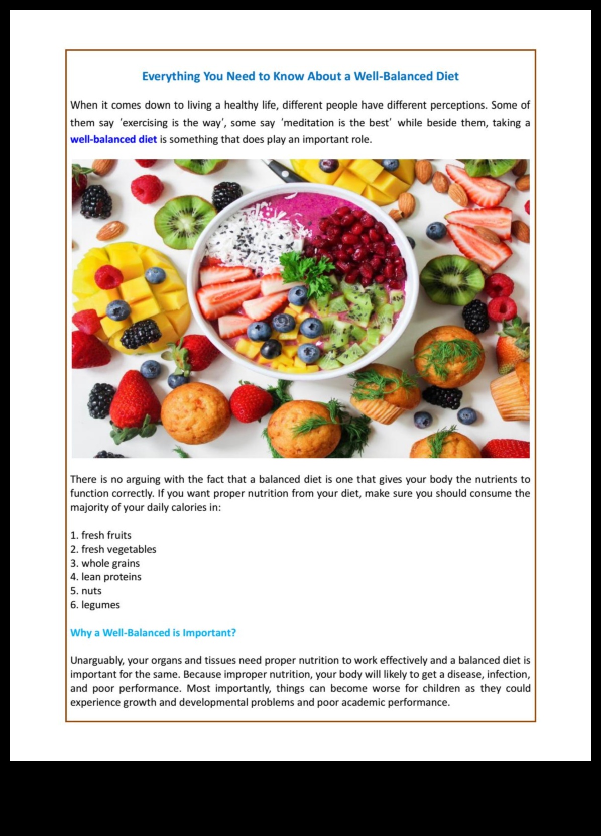 Izstrādājiet perfektu sabalansētu uztura plānu