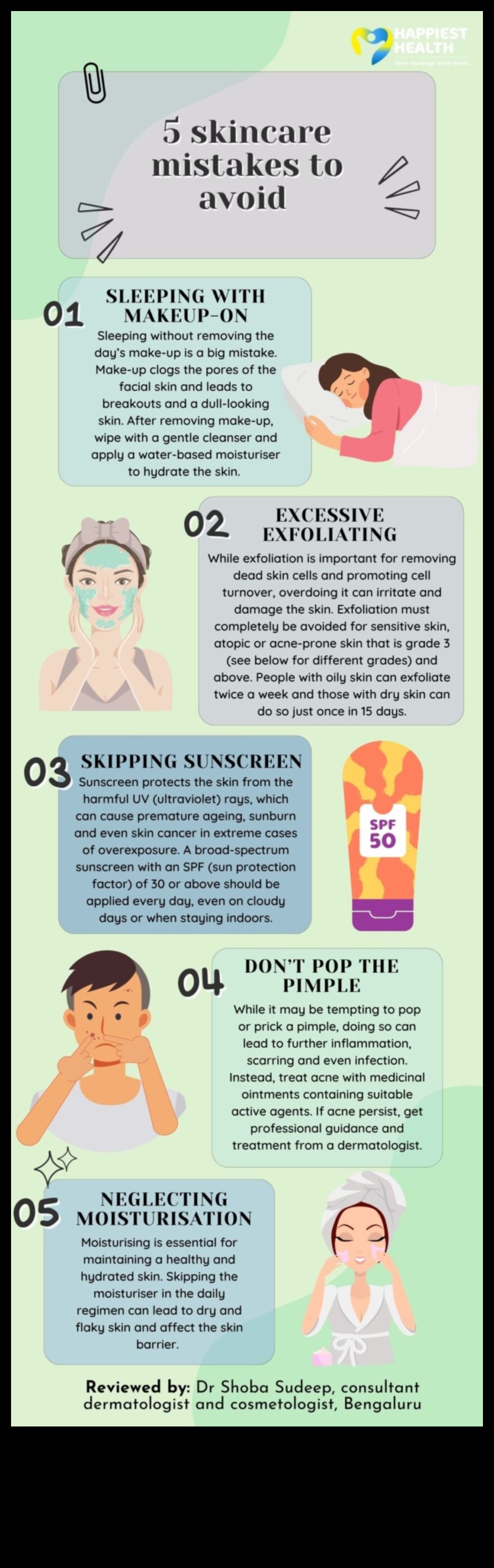 Vai jūsu ādas kopšanas rutīnai kaut kā trūkst? Bieži sastopamo kļūmju noteikšana