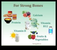 Veģetāras diētas un kaulu labsajūta