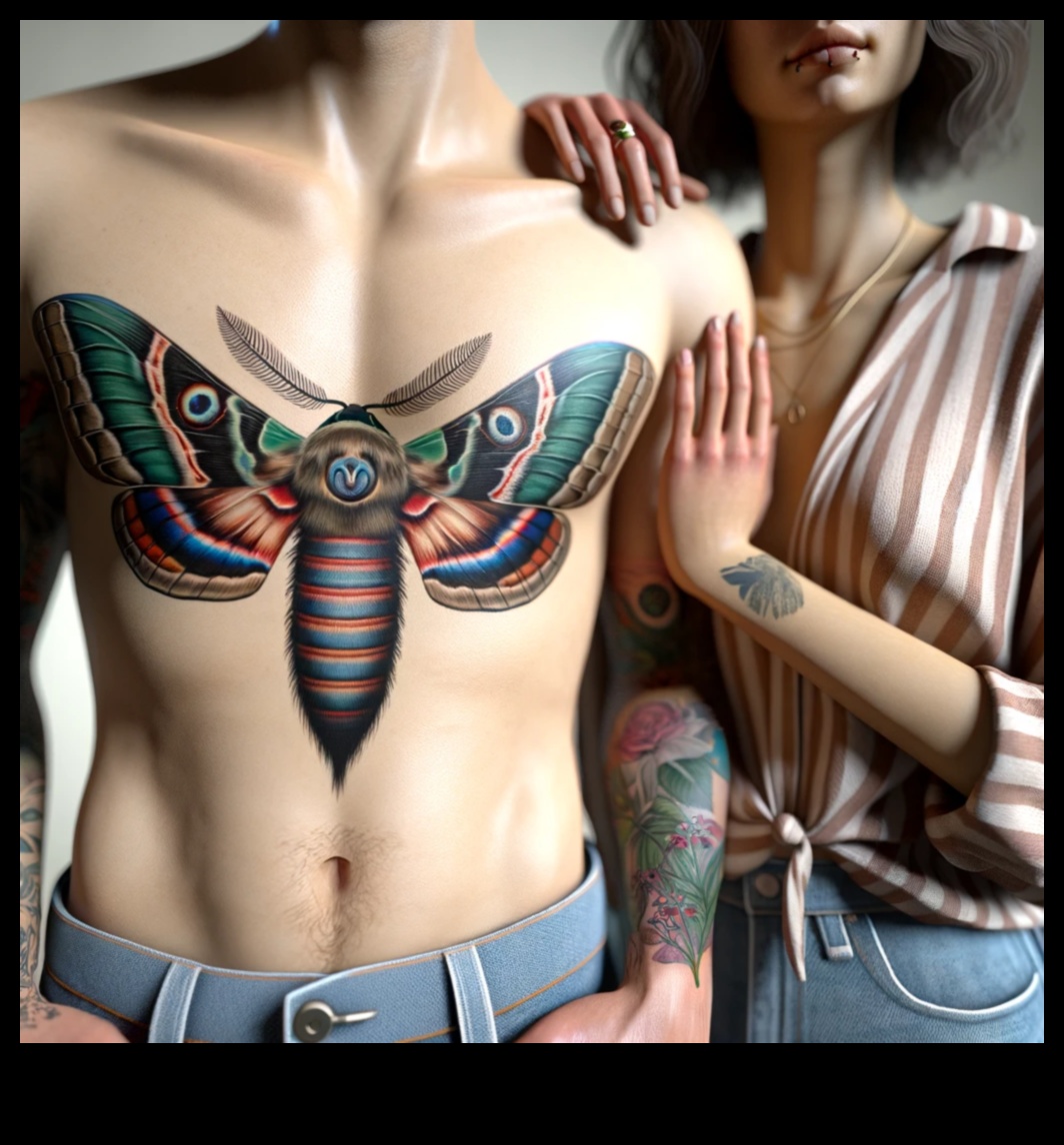 Vintage mākslinieciskums: tradicionāli tetovējumi, kas izgatavoti ar precizitāti un eleganci